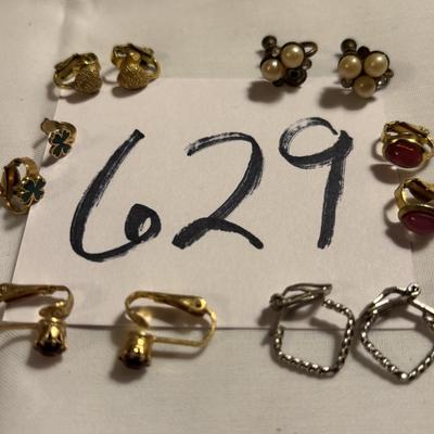 Clip On Earring Lot