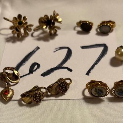 Clip On Earring Lot