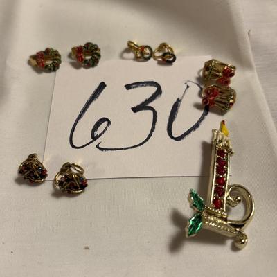 Clip on Earring Lot