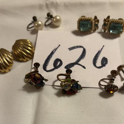 Clip On Earring Lot