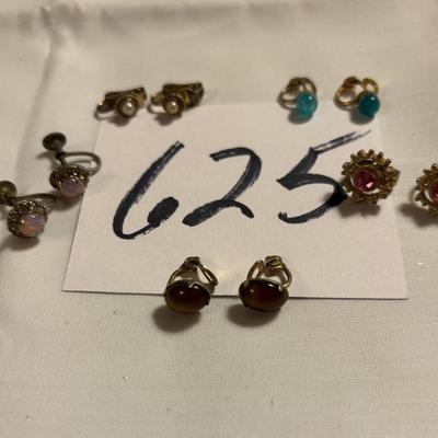Clip On Earring Lot