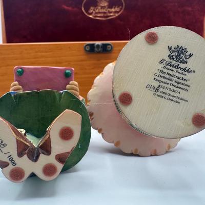 G. Debrekht Holiday Figurines & Ornaments with Wooden Box