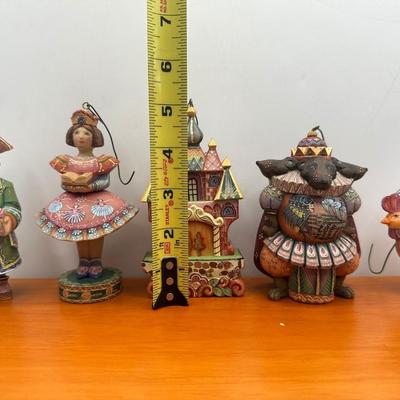 G. Debrekht Holiday Figurines & Ornaments with Wooden Box