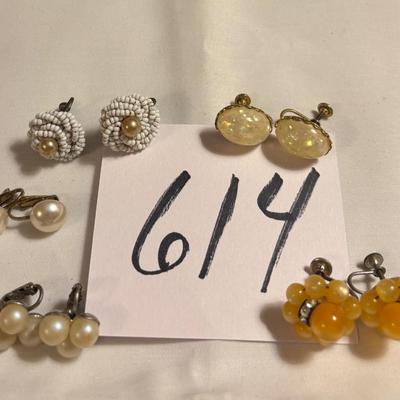 Clip On Earring Lot