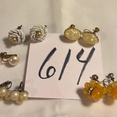 Clip On Earring Lot