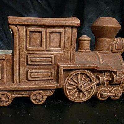 Vintage Ceramic Train Planter Figurine – Made in Japan Mid-Century Pottery Collectible