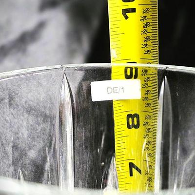 Marquis by Waterford 9.5" Vertical Starburst Cut Crystal Vase – Brilliant Elegance in Glass