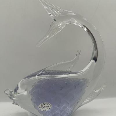 Pair of Large Murano Art Glass Fish