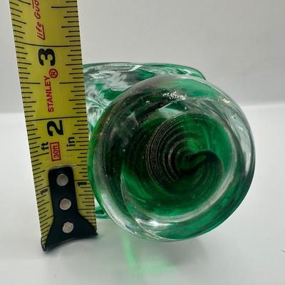 Pair of Murano Art Glass Christmas Trees