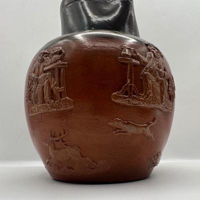 Antique Royal Doulton Lambeth Stoneware Pitcher