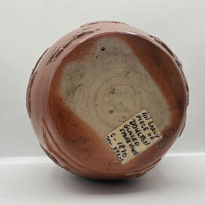 Antique Royal Doulton Lambeth Stoneware Pitcher