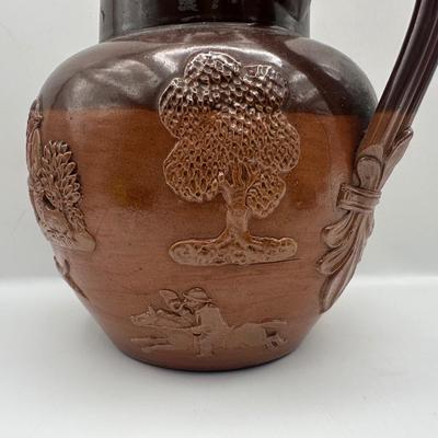 Antique Royal Doulton Lambeth Stoneware Pitcher