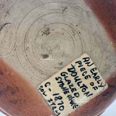 Antique Royal Doulton Lambeth Stoneware Pitcher