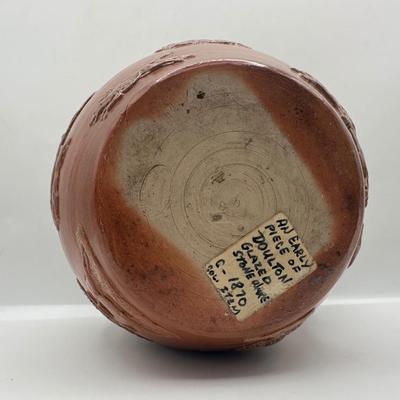 Antique Royal Doulton Lambeth Stoneware Pitcher