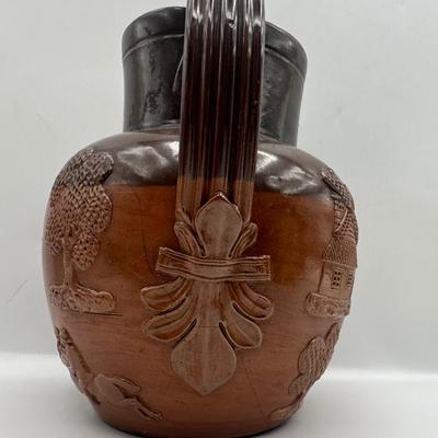 Antique Royal Doulton Lambeth Stoneware Pitcher