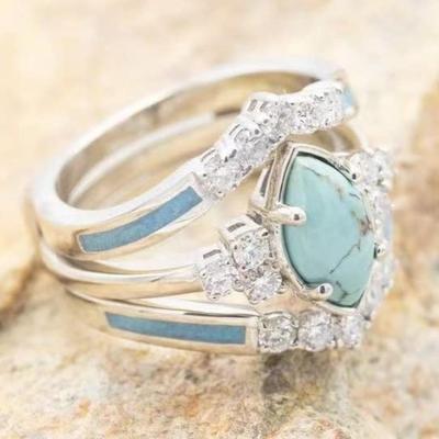 Bohemian Chic Style Ring Size 10