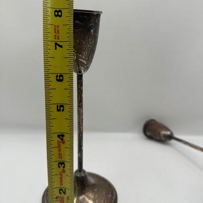 Empire Sterling Weighted Candle Holders