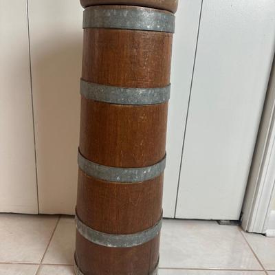 Wooden Butter Churn with Dasher