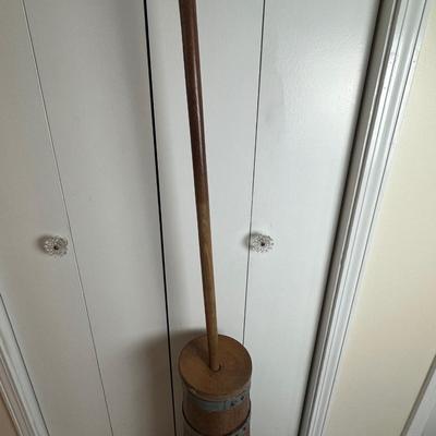 Wooden Butter Churn with Dasher