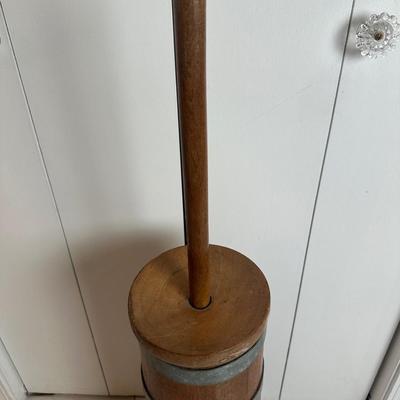 Wooden Butter Churn with Dasher