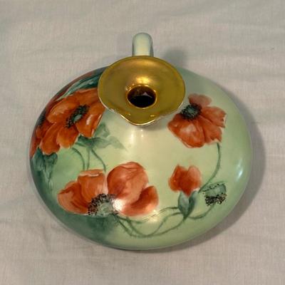 Hand Painted Porcelain Squat Vases (SF-LR)