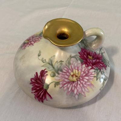 Limoges Porcelain Squat Vases (LR-SF)