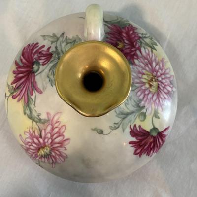 Limoges Porcelain Squat Vases (LR-SF)