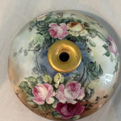 Limoges Porcelain Squat Vases (LR-SF)