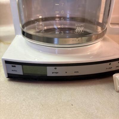 Krups coffee maker & grinder