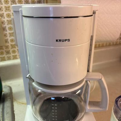 Krups coffee maker & grinder