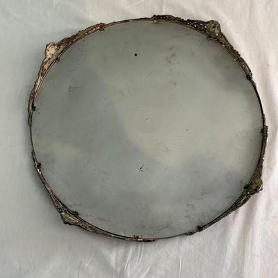 Collection of Mirrored Vanity Trays and Coasters (LR-SF)