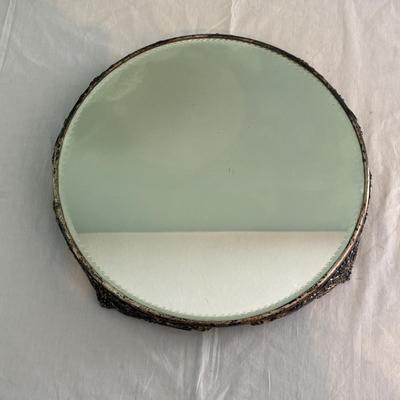 Collection of Mirrored Vanity Trays and Coasters (LR-SF)