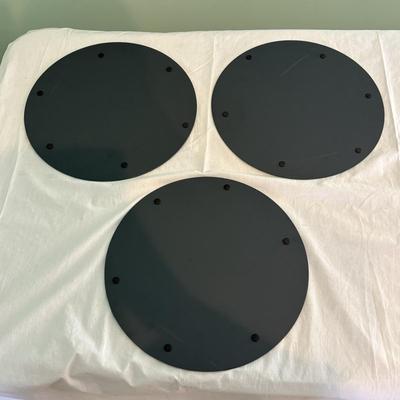 Collection of Mirrored Vanity Trays and Coasters (LR-SF)