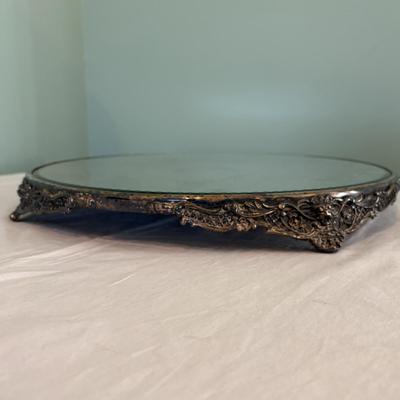 Collection of Mirrored Vanity Trays and Coasters (LR-SF)