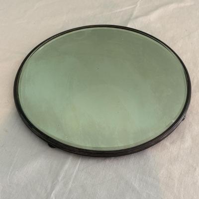 Collection of Mirrored Vanity Trays and Coasters (LR-SF)