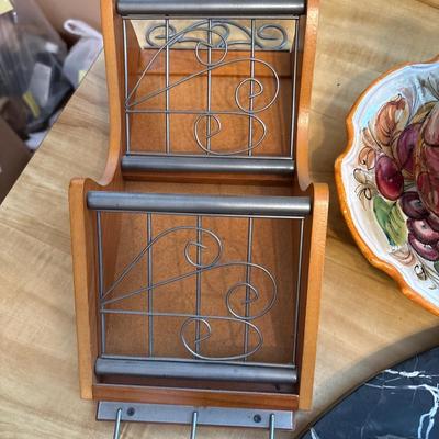 Marble cutting board, ceramic pitcher from Italy and more