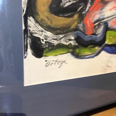 Original Alfred Ortega Oil on Paper Figurative Nudes – Signed, Excellent Condition!