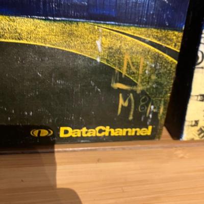 Pair of Original Signed Mixed Media Canvases by Maria Medina