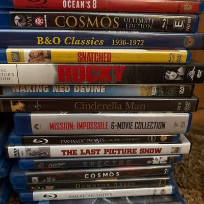 50 DVD MOVIES - assorted