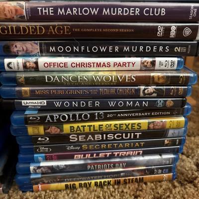 50DVD movies - assorted
