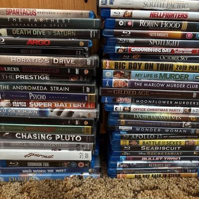 50DVD movies - assorted