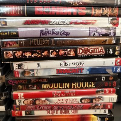 50 assorted DVDs