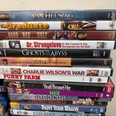 50 DVDs - assorted