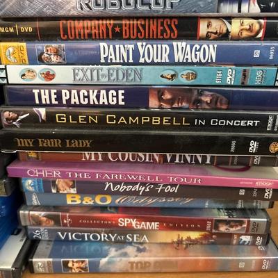 50 DVDs - assorted
