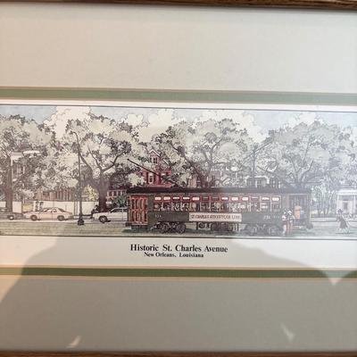 Two New Orleans framed pictures
