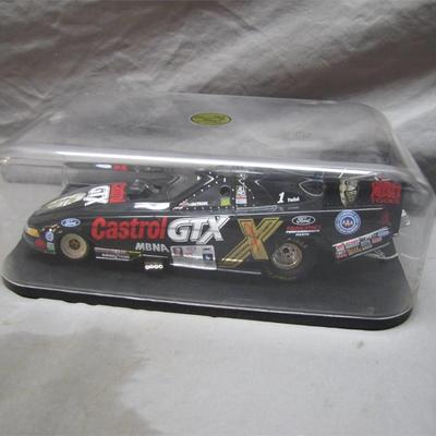 Vintage NHRA John Force Castrol GTX 10-Time Champion 2001 Mustang Funny Car AUTOGRAPHED
