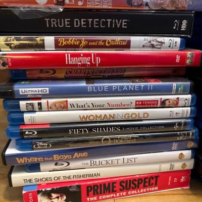 50 assorted DVDs