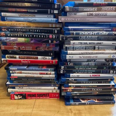 50 assorted DVDs