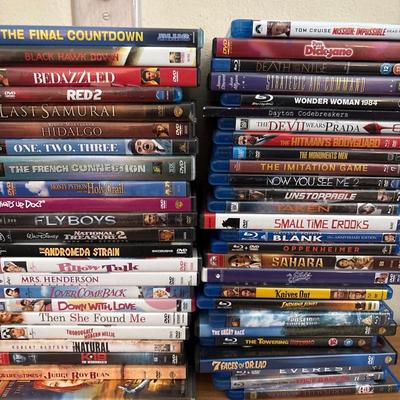 50 assorted DVDs