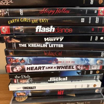 50 assorted DVDs